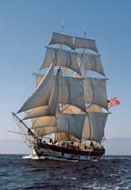 Tall ship Pilgrim